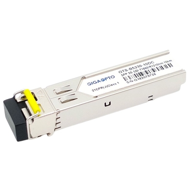 singolo modulo patologico DDM MSA del ricetrasmettitore dei modelli del modulo TX1550nm RX1310nm 10km di BiDi SFP di modo 3Gb/S video