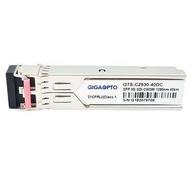 modelli patologici del modulo del ricetrasmettitore di SFP del ricevitore del trasmettitore di 3Gb/S CWDM video 40km MSA