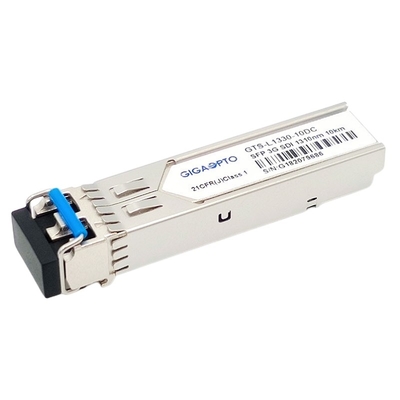 i video SFP 1310nm 10km SMF moduli del ricetrasmettitore di 3G lo SDI SMPTE collegano la piedinatura in duplex dei DOM MSA di LC