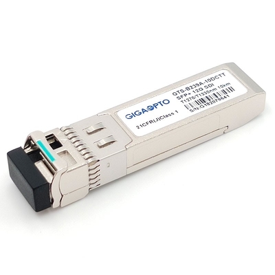 video SFP modulo di trasmettitori ottici doppio del ricetrasmettitore 1270nm TX1 1330nm TX2 di 12G SDI SFP+ BiDi