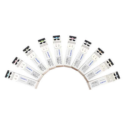 trasmettitore diagnostico ottico 20km LC di Digital del video SFP ricetrasmettitore di 12Gb/S CWDM 1270 1450nm singolo