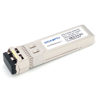 trasmettitore diagnostico ottico 20km LC di Digital del video SFP ricetrasmettitore di 12Gb/S CWDM 1270 1450nm singolo