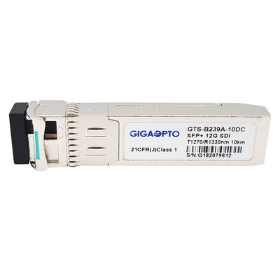 video SFP produttore ottico del ricetrasmettitore di BiDi 12T 13R SMPTE del ricetrasmettitore di 12G UHD SDI