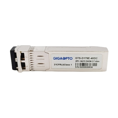 DOM di LC del modulo del ricetrasmettitore della fibra di 16G FC DWDM SFP+ 40km