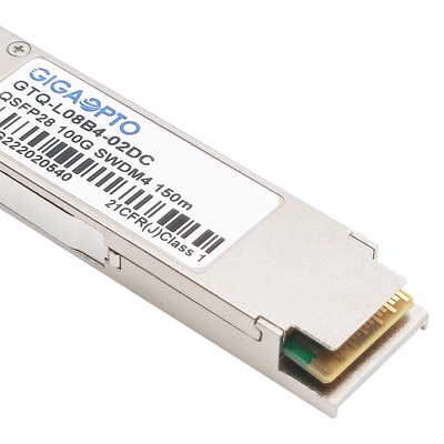 DOM LC del ricetrasmettitore 100m di 100GBASE-SWDM4 QSFP28 850nm-940nm MMF