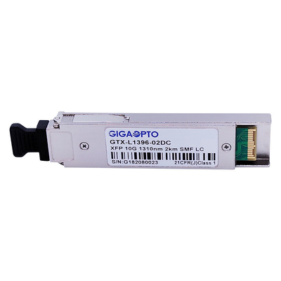 DOM del ricetrasmettitore 1310nm SMF 2km del duplex XFP 10GBASE-LR Lite di LC
