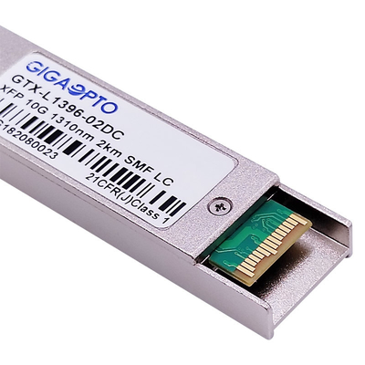 DOM del ricetrasmettitore 1310nm SMF 2km del duplex XFP 10GBASE-LR Lite di LC