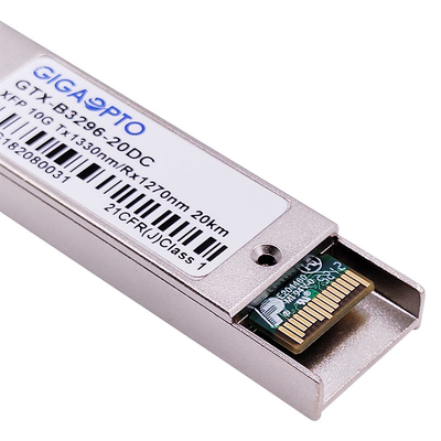 Modulo ottico 1270nm/1330nm 20km del ricetrasmettitore dei DOM 10Gbps BIDI XFP ELR di LC
