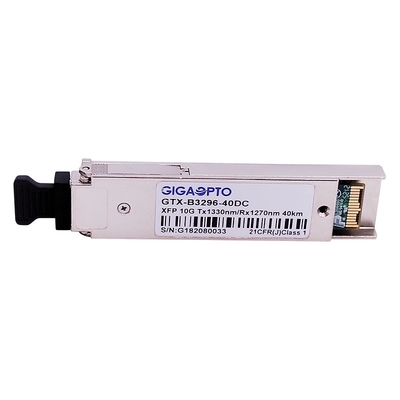 Modulo 1330nm del ricetrasmettitore della fibra di XFP BIDI ER40 10Gbps/DOM di 1270nm 40km