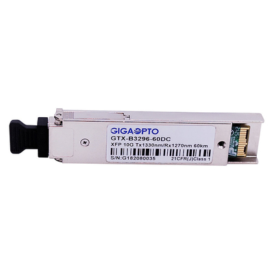 modulo 1330nm del ricetrasmettitore della fibra di Ethernet di WDM ER60 di 10Gbps XFP/DOM di 1270nm 60km