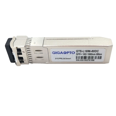 ricetrasmettitori compatibili di 1550nm 10GBASE-ZR Cisco 80km SMF per SFP-10G-ZR