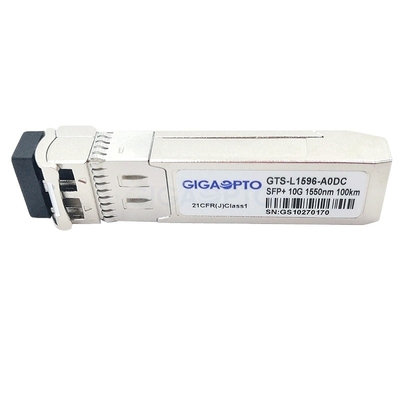 eZR compatibile del modulo 10GBASE del ricetrasmettitore della fibra di 100km 1550nm Cisco