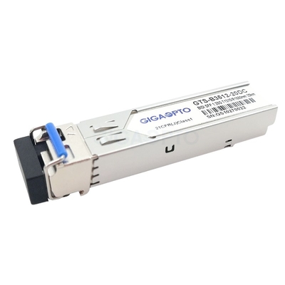 Modulo compatibile TX1310nm RX1550nm 20km del ricetrasmettitore di 1000BASE-BX Cisco GLC-BX-20U SFP