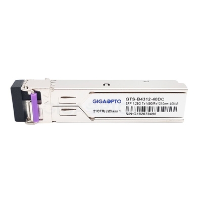 1000BASE-BX SFP bidirezionale Cisco SFP compatibile 40km SMF per GLC-BX40-DA
