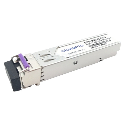 Ricetrasmettitore LC 120km di 1000BASE-BX SFP 1490nm/1550nm Cisco BIDI per SMF GLC-BX120-U