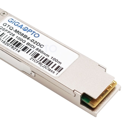 modulo ottico del ricetrasmettitore di LC del duplex di 100m MMF per Cisco QSFP28-BIDI-100G