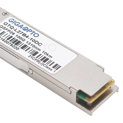 Ricetrasmettitore compatibile SMF 10km di QSFP28 CWDM4 Cisco per QSFP-100G-4WDM-S