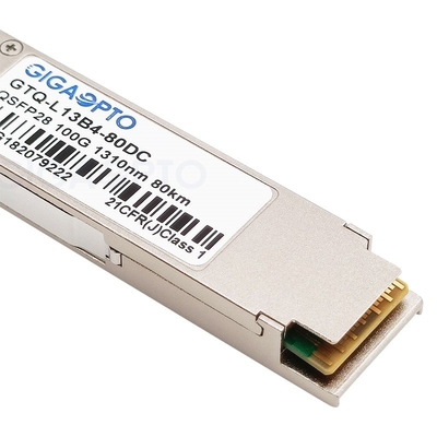 ricetrasmettitore ottico di WDM QSFP28 100GBASE-ZR4 di lan 1310nm per Cisco QSFP-100G-ZR4-S