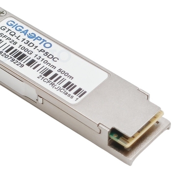 Singolo modulo ottico 500m LC del ricetrasmettitore di lambda QSFP28 per Cisco QSFP-100G-DR-S