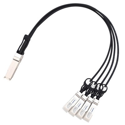 40G QSFP+ 4 allo sblocco DAC For Cisco QSFP-4SFP10G-CU di x 10G SFP+
