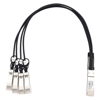 40G QSFP+ 4 allo sblocco DAC For Cisco QSFP-4SFP10G-CU di x 10G SFP+