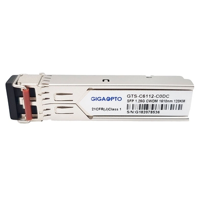 Modulo duplex compatibile del ricetrasmettitore di CWDM-SFP-1610-120 Cisco SFP 120km LC