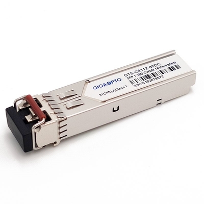 Ricetrasmettitore 80km SMF della fibra 1000BASE-CWDM per Cisco CWDM-SFP-xxxx