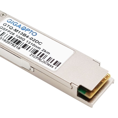 Modulo compatibile MTP/MPO-12 SMF 2km dei ricetrasmettitori 1310nm di QSFP28-PSM4-100G CISCO