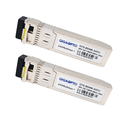 modulo del ricetrasmettitore 1270nm/di 1330nm 10Gbps SFP+ Cisco per SMF SFP-10G-BX20D