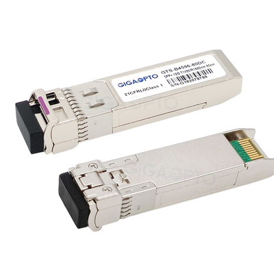 ricetrasmettitori compatibili 1490nm TX/1550nm SFP-10G-BX80U di 10Gbps Cisco