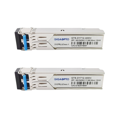 Modulo compatibile 100km SMF dei ricetrasmettitori 100GHz 1G EZX di DWDM-SFP Cisco