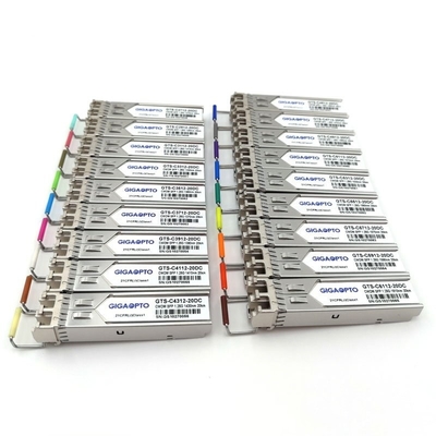 ricetrasmettitore SMF 20km di 1000Mbps 1270-1610nm SFP CWDM per HPE SFP20K-CWxxxx