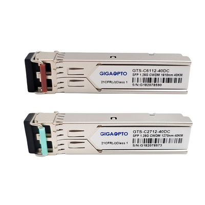 Ricetrasmettitore 40km SMF di 1000BASE-CWDM HPE SFP per SFP40K-CWxxxx