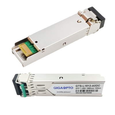 modulo di 1550nm 100km Cisco SFP, ricetrasmettitori compatibili di GLC-EZX-SM-100 CISCO