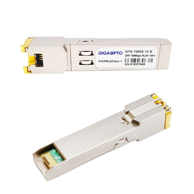 Cisco GLC-FE-T, modulo di rame Cat5/6/6a del ricetrasmettitore RJ-45 di 100m SFP