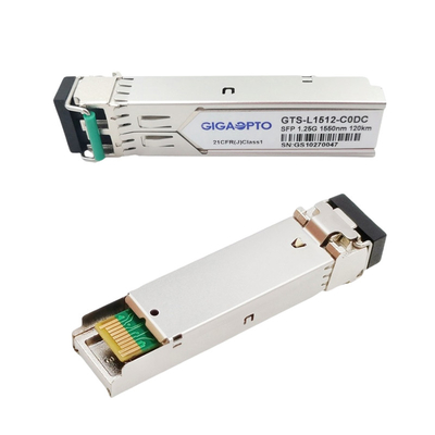 modulo del ricetrasmettitore di 120km Cisco 1G SFP 1550nm per SMF GLC-EZX-SM-120