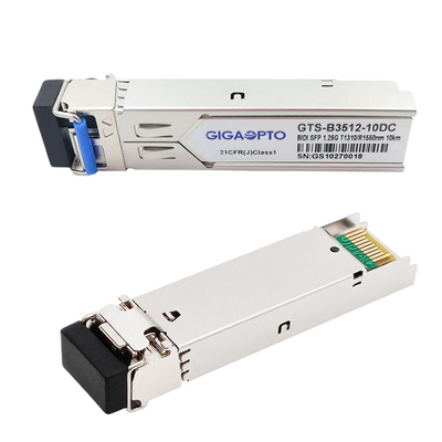 Ricetrasmettitore compatibile 10km R1550nm/di T1310nm Cisco GLC-BX-10U SFP BIDI
