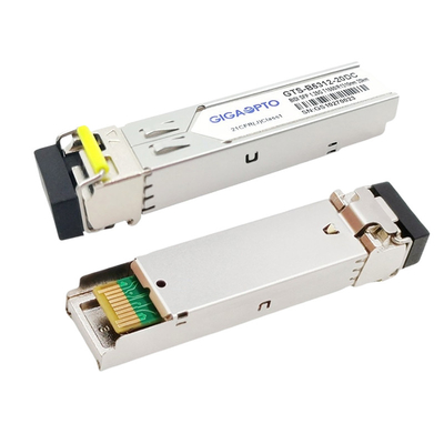 Ricetrasmettitore TX1550nm/RX1310nm 20km SMF GLC-BX-20D di 1000BASE-BX Cisco SFP
