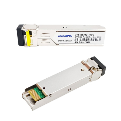 Ricetrasmettitore 40km RX1310nm LC SMF DOM Module di 1000BASE-BX GLC-BX40-D Cisco SFP