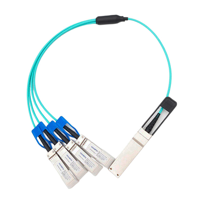 100G QSFP28 al cavo ottico attivo AOC di 4x25G SFP28 per Cisco QSFP-4SFP25G-AOC