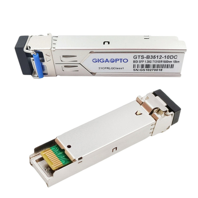 1000BASE modulo del ricetrasmettitore 10km di WDM BIDI T1310nm R1550nm per HP SFP-1G-BXD-10