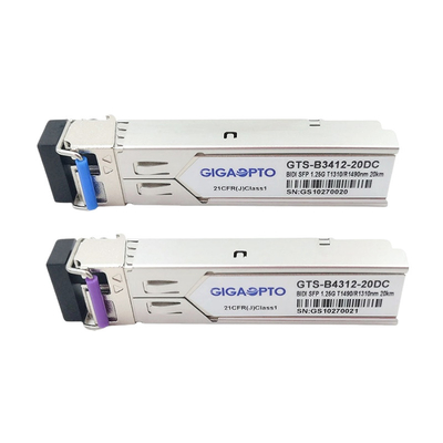 Ricetrasmettitore di SFP di singolo modo di HPE J9143B-20 BIDI compatibile