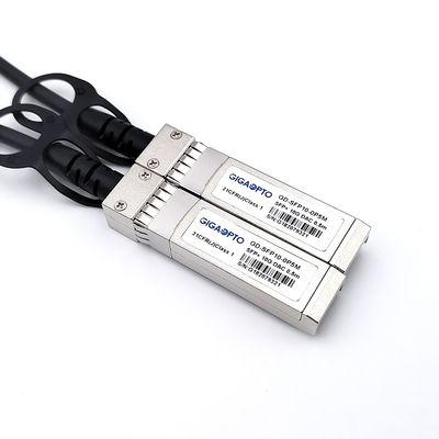 Cable di attacco diretto Twinax con certificazione UL/CSA per l'intervallo di umidità RH 5-95%