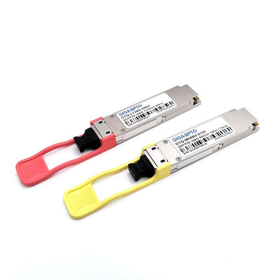 Trasmettitore ottico QSFP+ con connettore MTP/MPO per ricevitore PIN