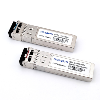 Moduli 10G SFP Cisco Basso consumo di energia 2.5W Data rate