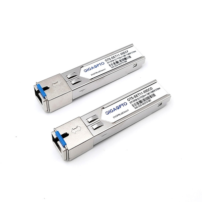 GTS-SET11-20DC 3.3V Epon Sfp Modulo velocità di trasmissione 1.25Gbps