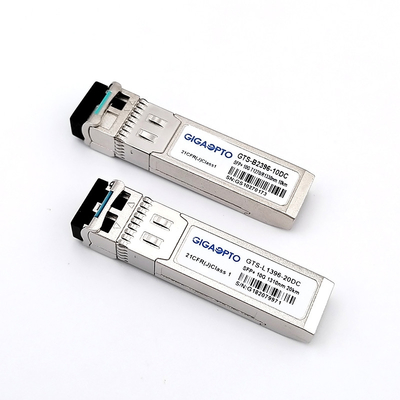 Trasmettitore ottico 10G SFP+ con lunghezza d'onda di 3 anni 850nm/1310nm/1550nm